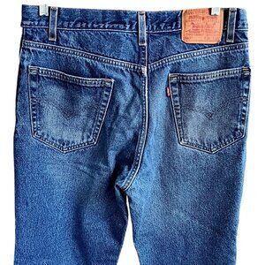 Vintage Jeans Men's 36x31 Tag 35x30 Fit Levis 517 Bootcut USA 1990's Fade Grunge